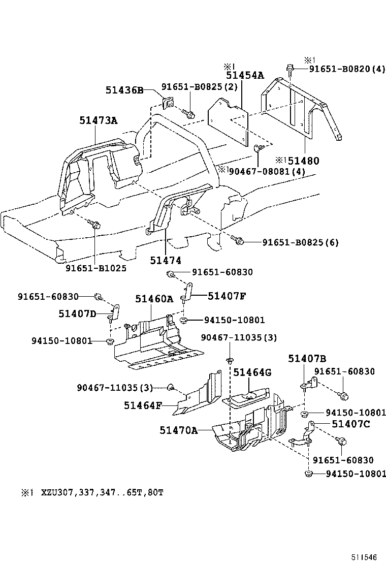 Suspension Crossmember & Under Cover