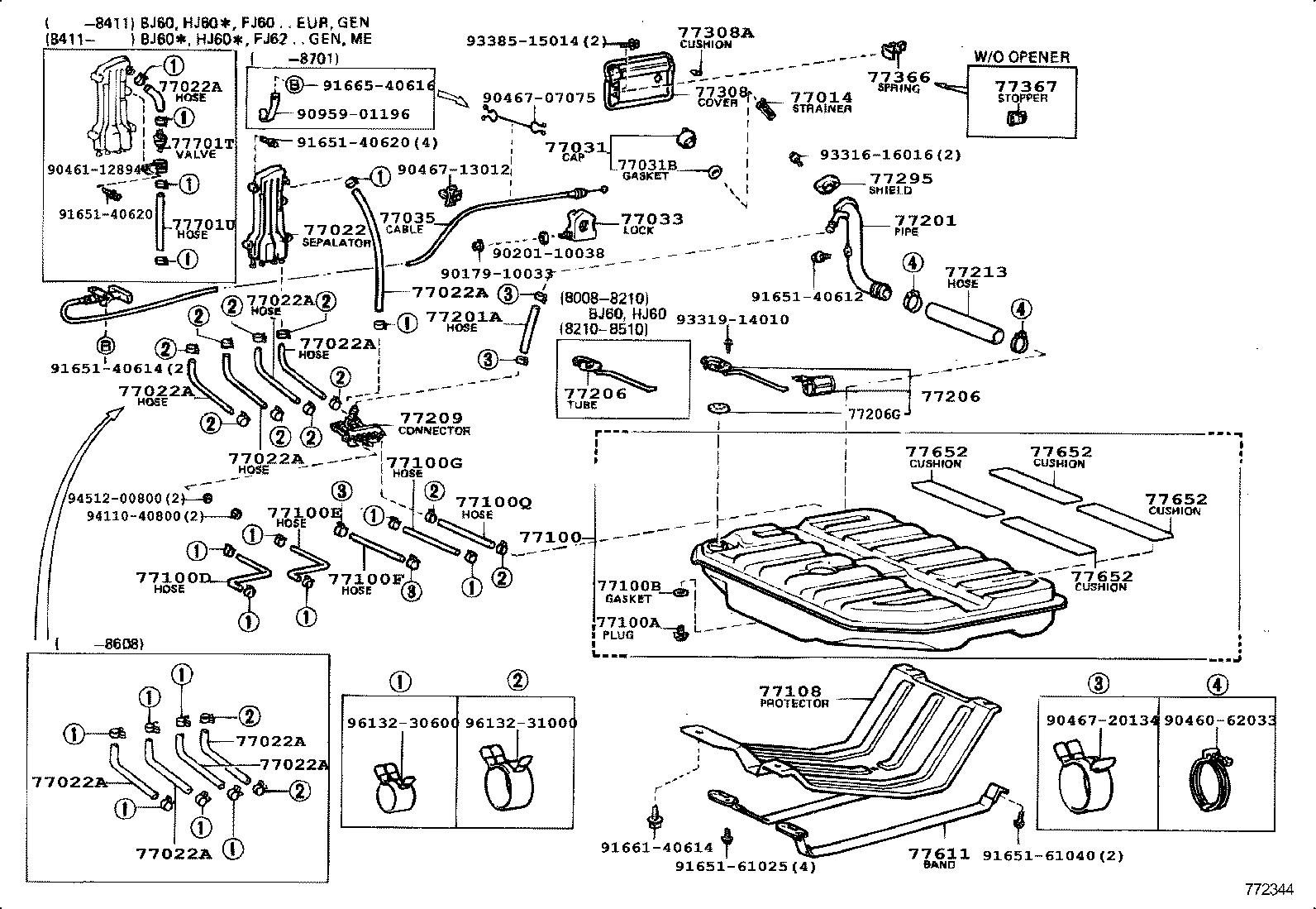 Fuel Tank & Tube