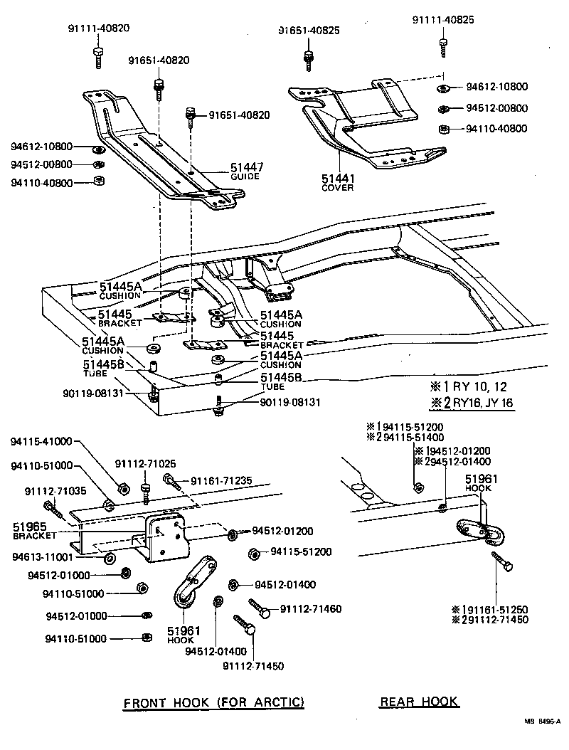 Suspension Crossmember & Under Cover