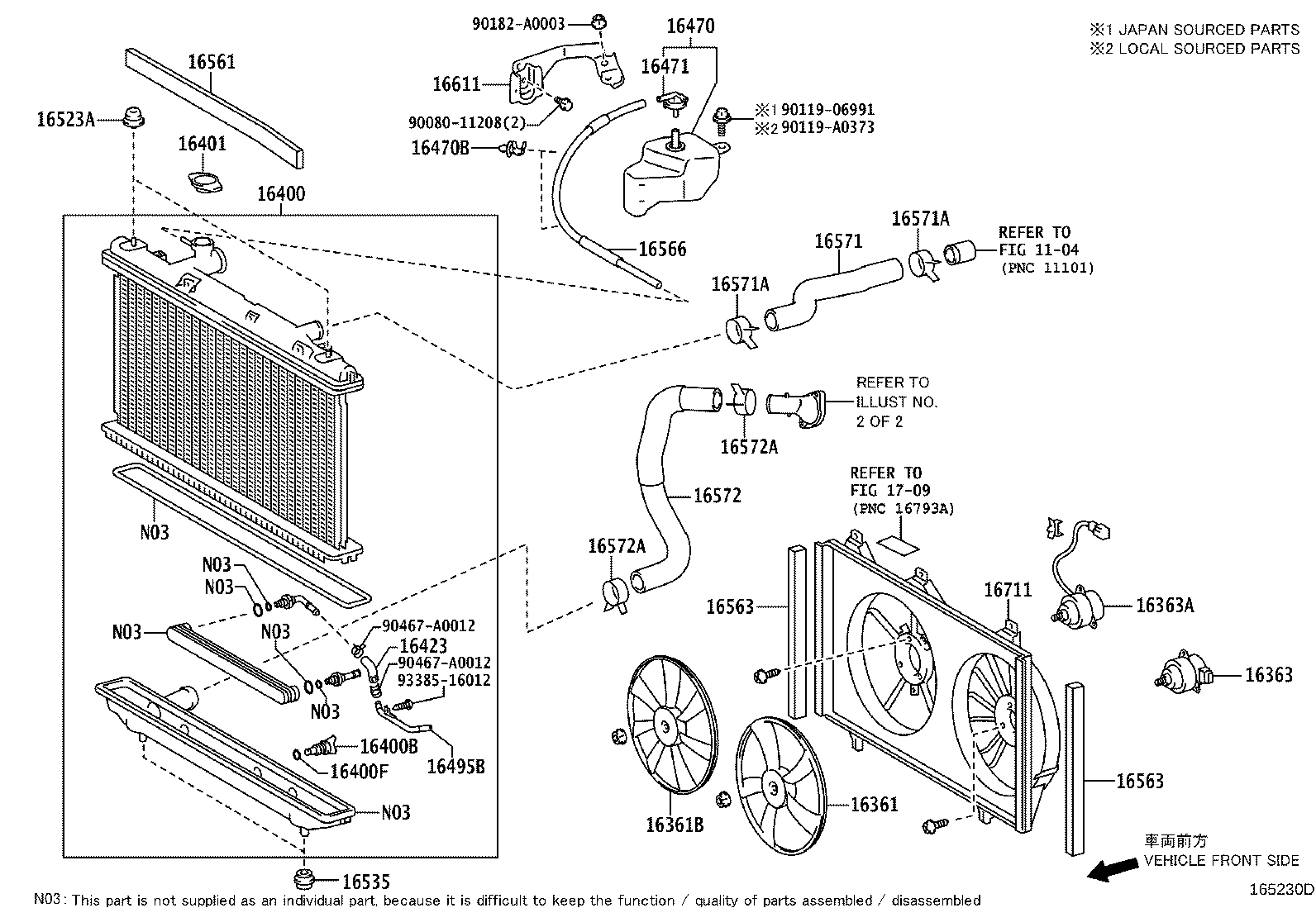 Radiator Water Outlet