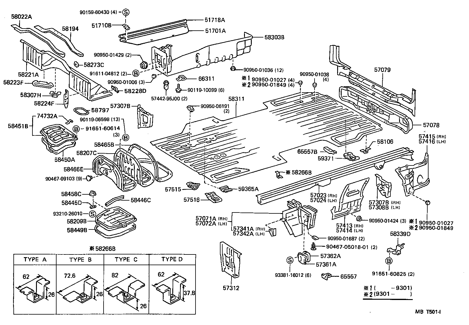 Rear Floor Panel