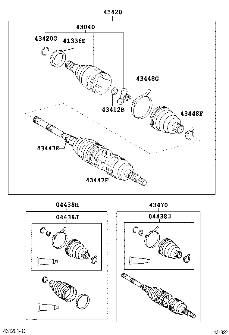 Front Drive Shaft