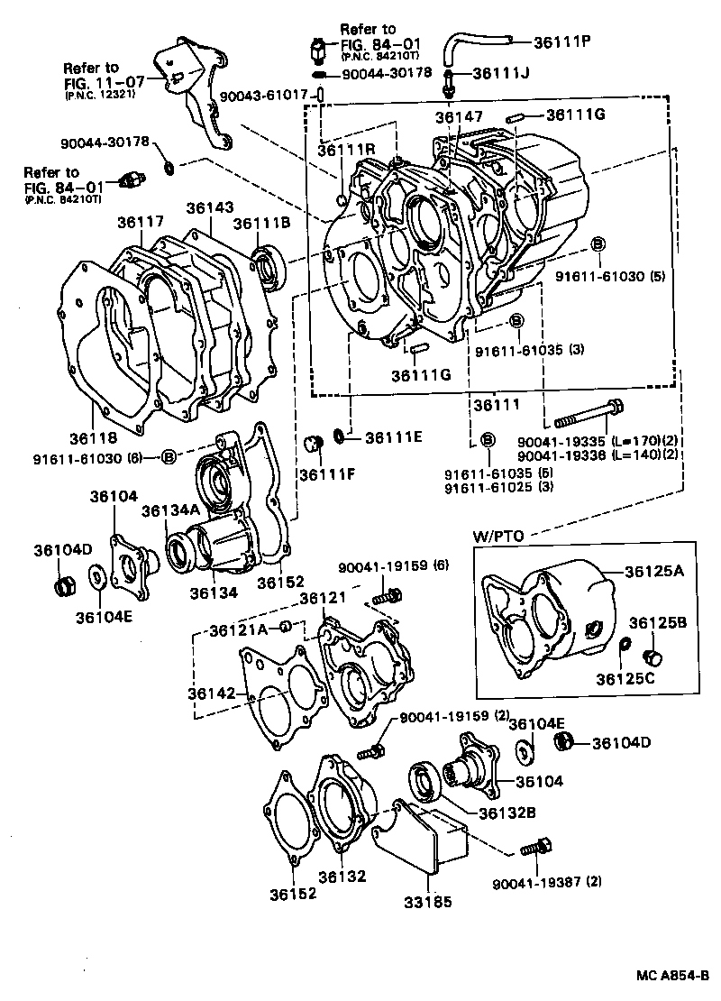 Transfer Case & Extension Housing