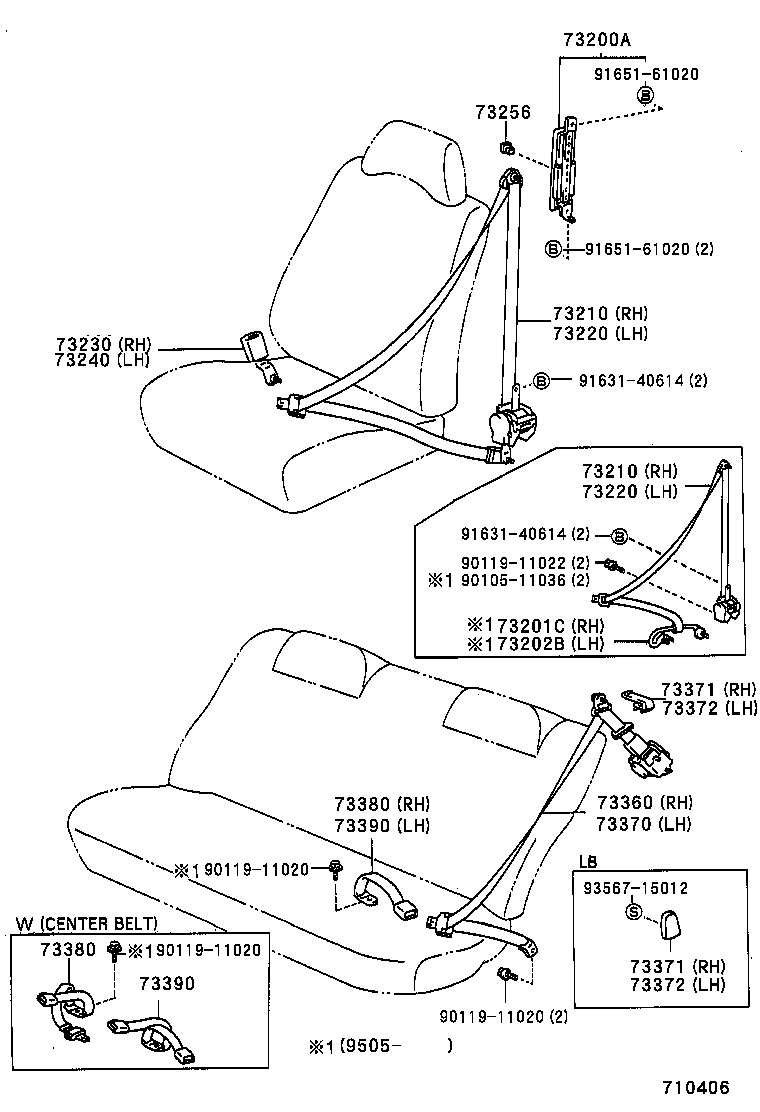 Seat Belt, Child Restraint Seat