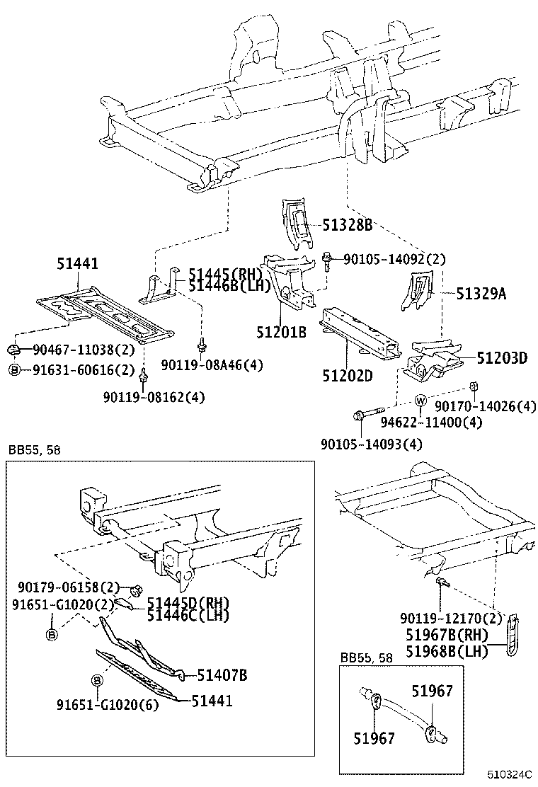 Suspension Crossmember & Under Cover