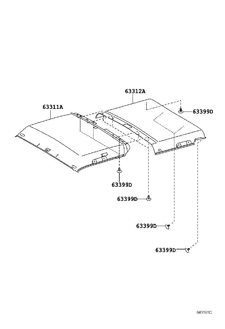 Headlining & Silencer Pad