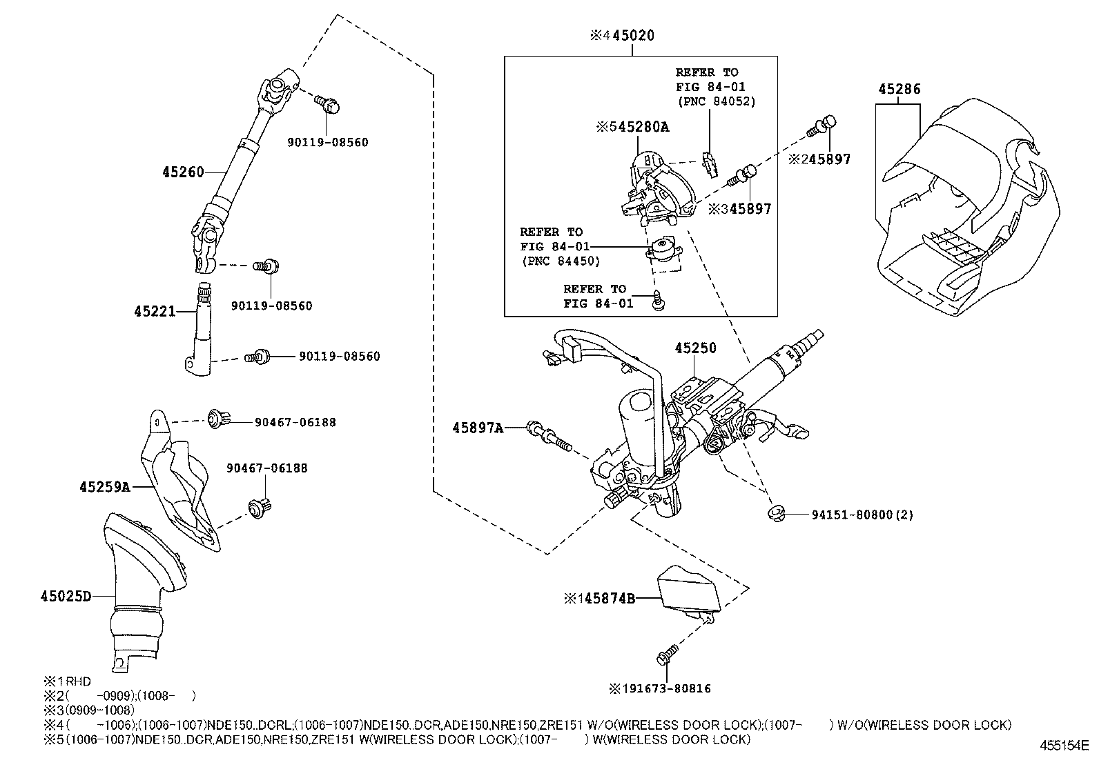 Steering Column & Shaft