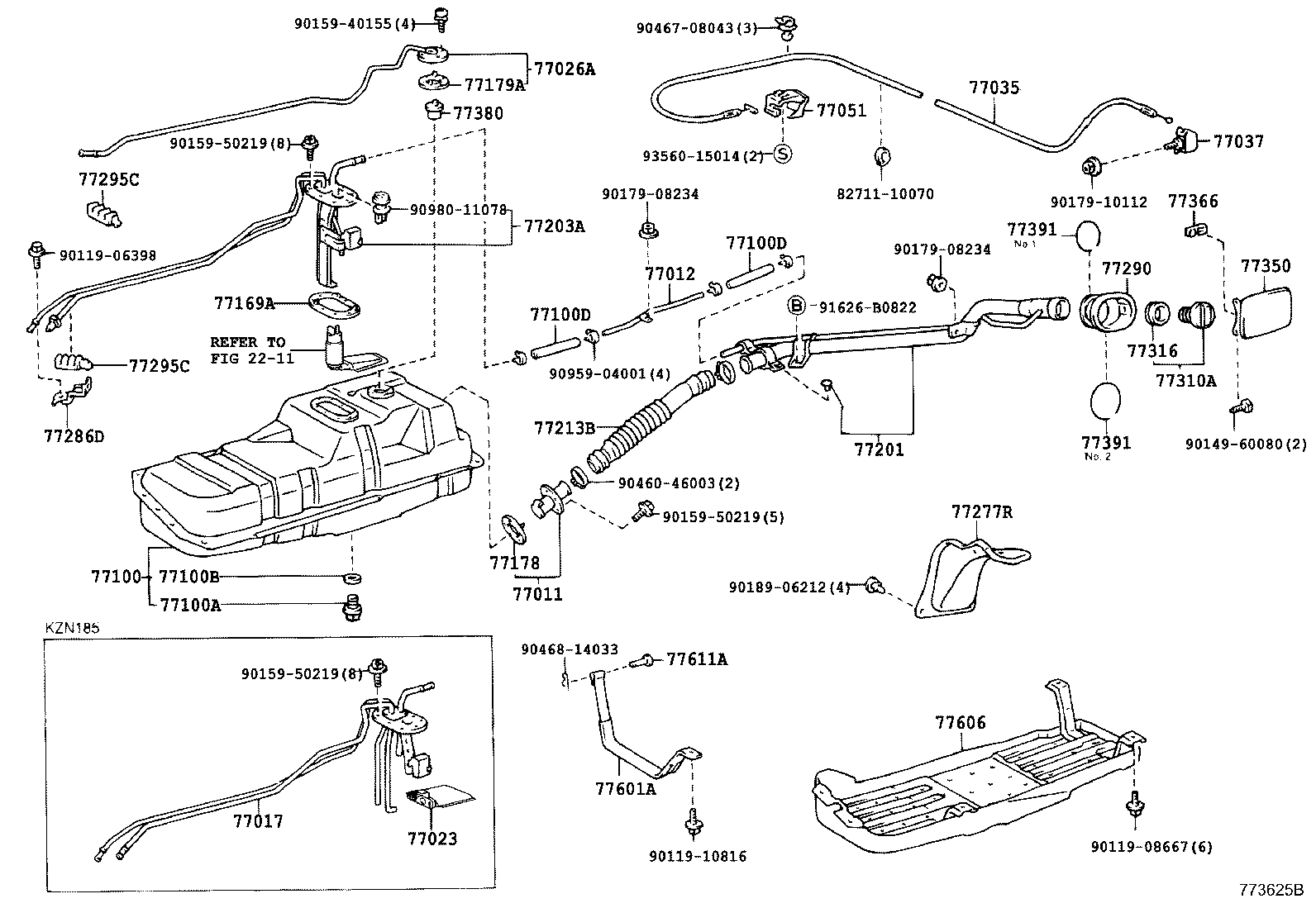 Fuel Tank & Tube