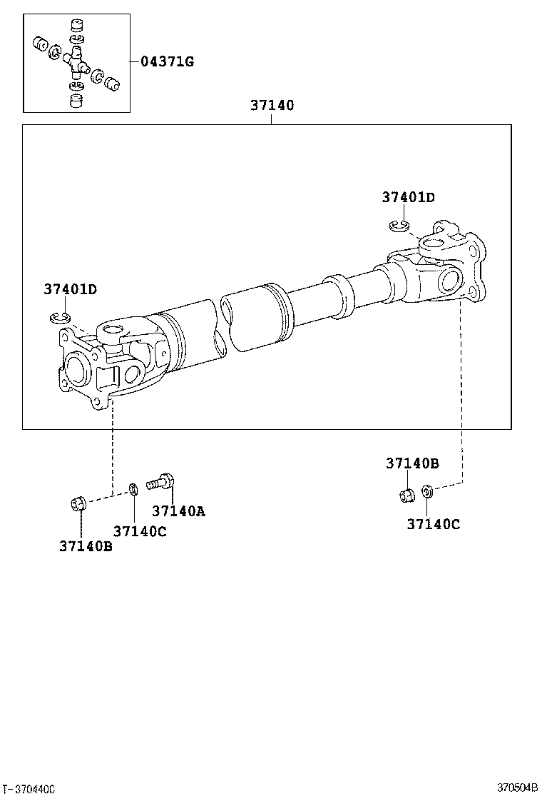Propeller Shaft & Universal Joint