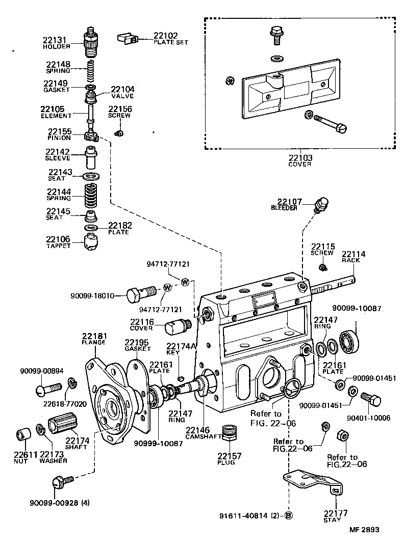 Injection Pump Body