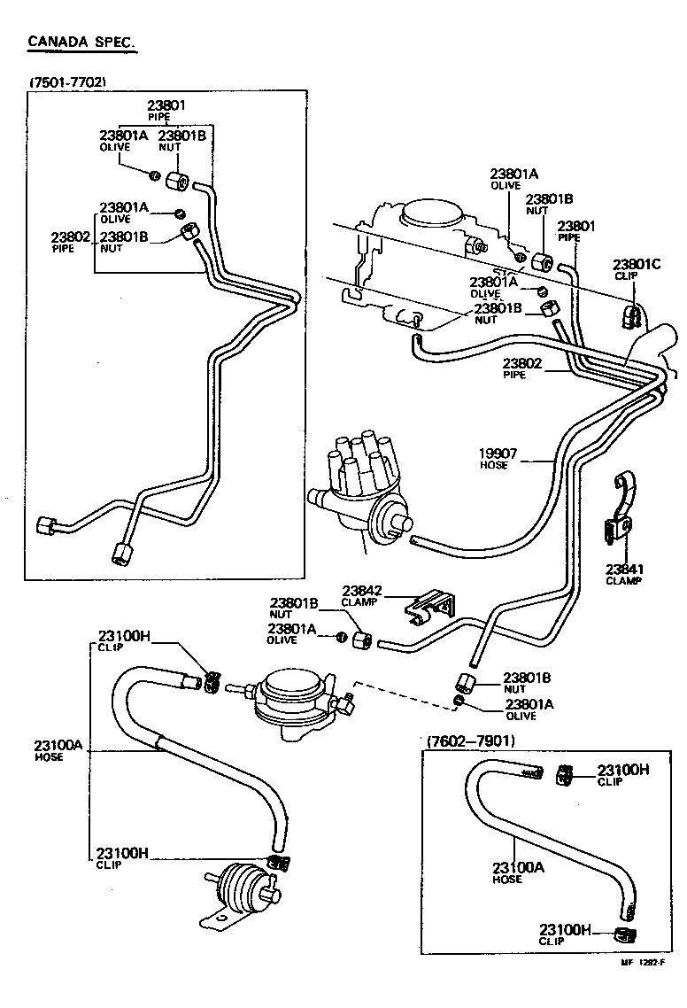 Fuel Pipe Clamp