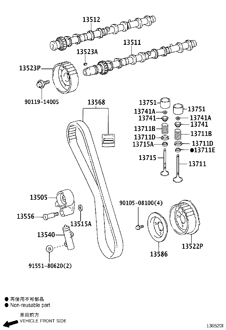 Camshaft & Valve