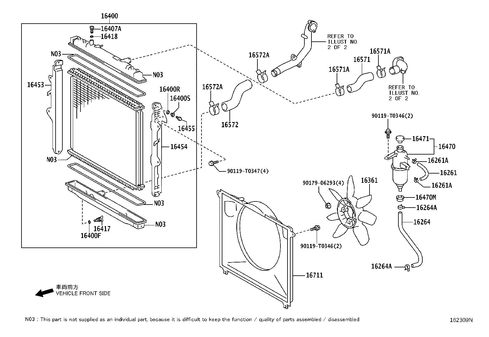 Radiator Water Outlet