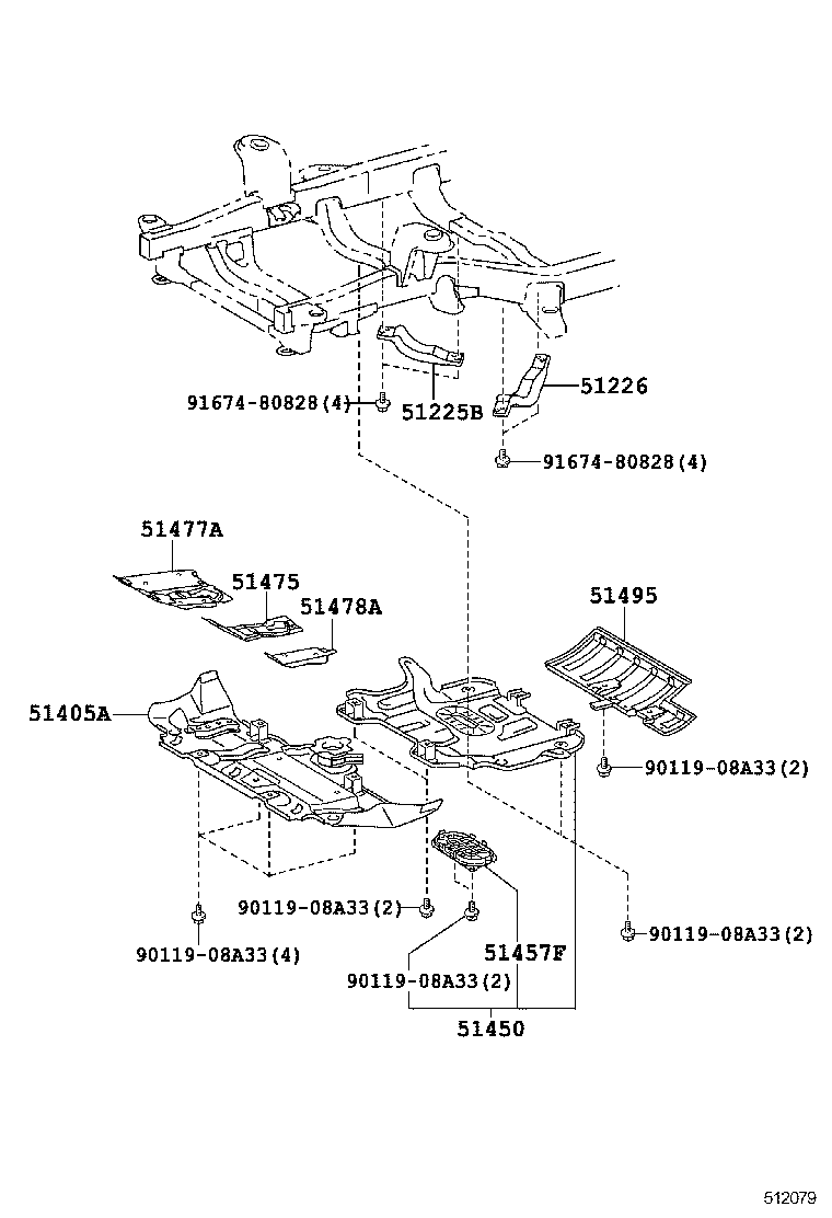 Suspension Crossmember & Under Cover