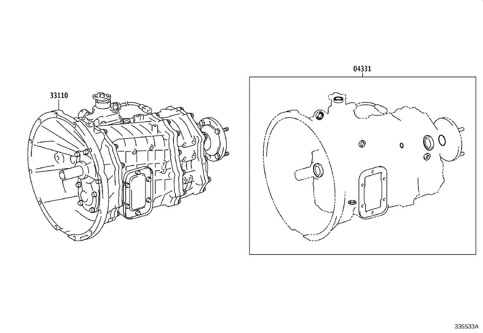 Transaxle Or Transmission Assy & Gasket Kit
