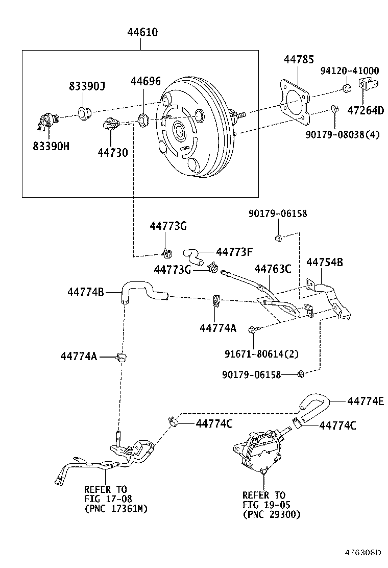 Brake Booster & Vacuum Tube