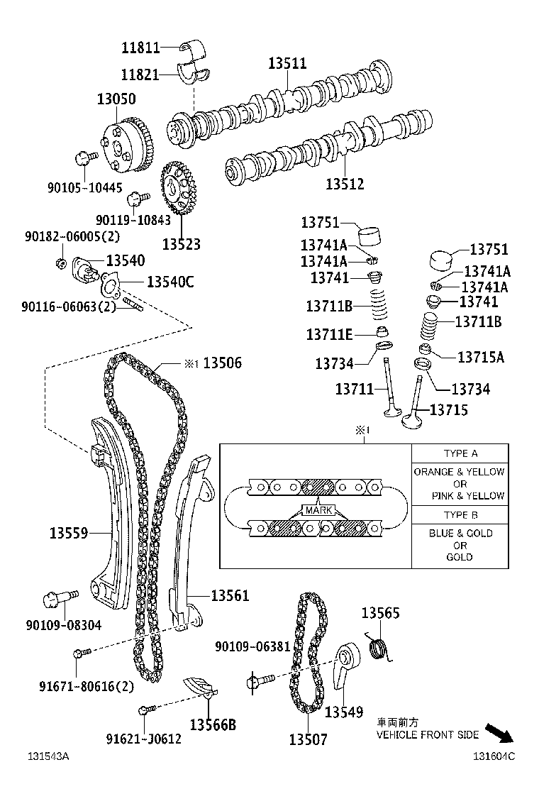 Camshaft & Valve