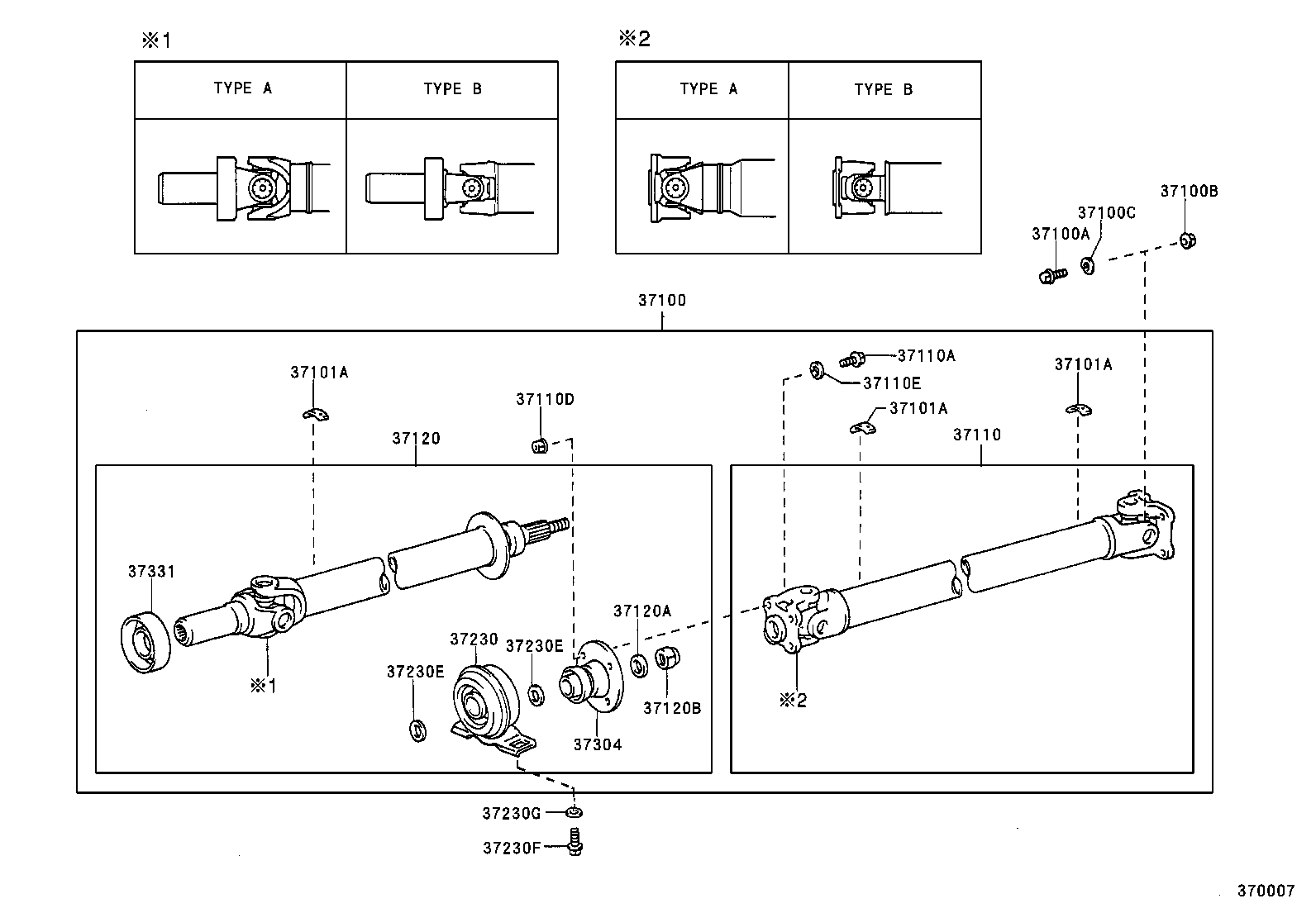 Propeller Shaft & Universal Joint