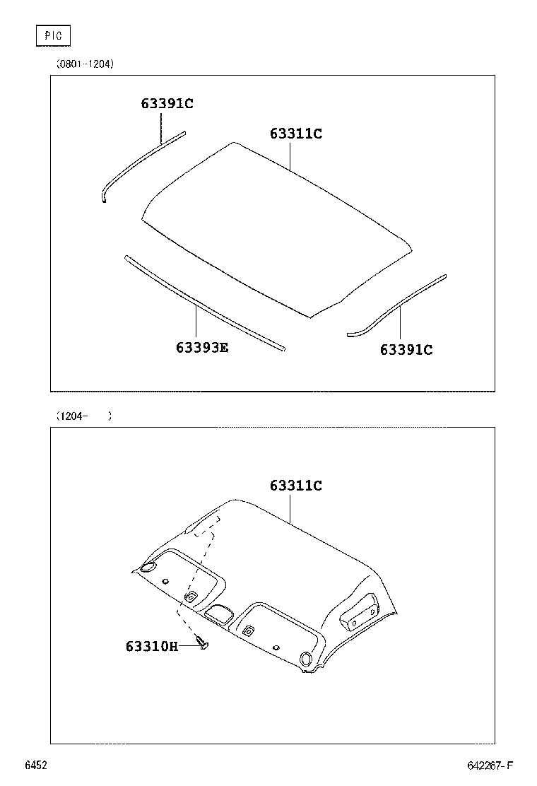 Headlining & Silencer Pad