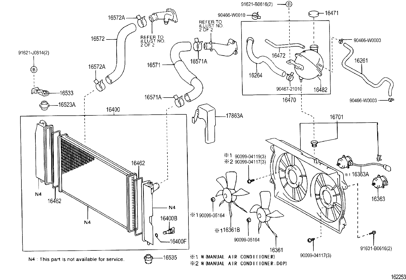 Radiator Water Outlet