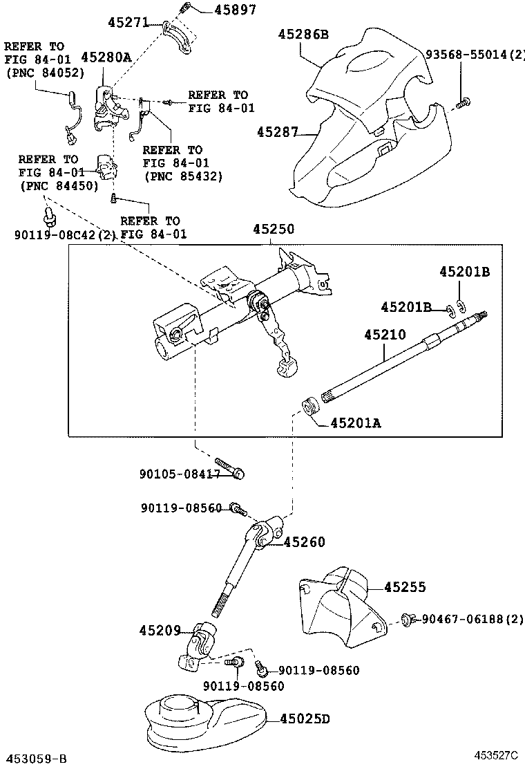 Steering Column & Shaft