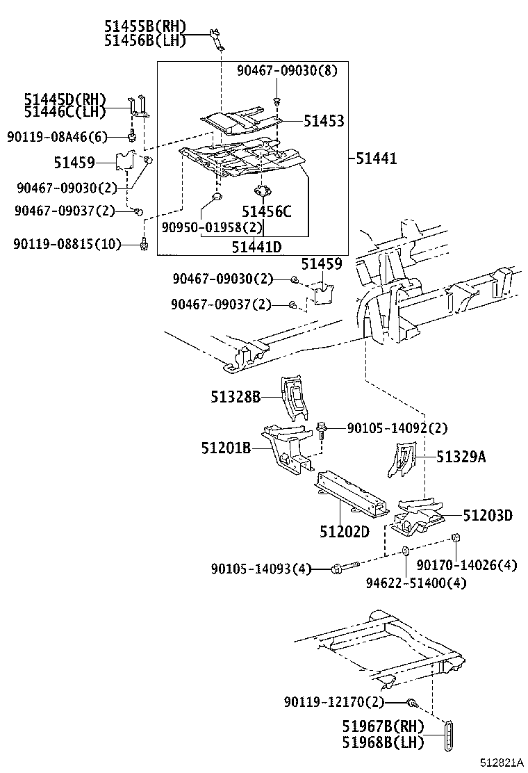 Suspension Crossmember & Under Cover