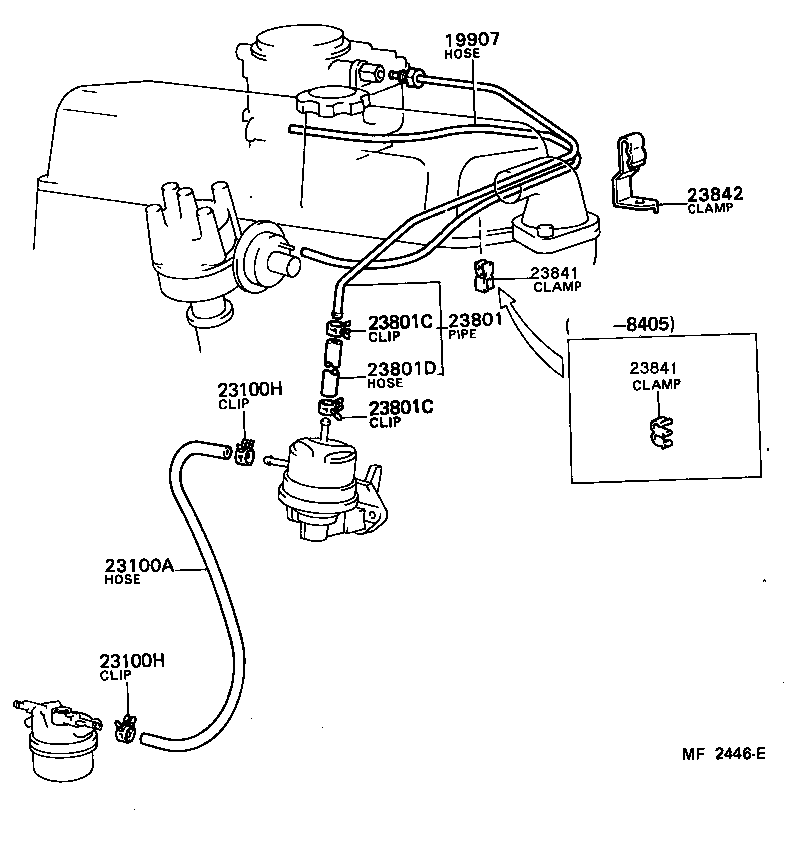 Fuel Pipe Clamp
