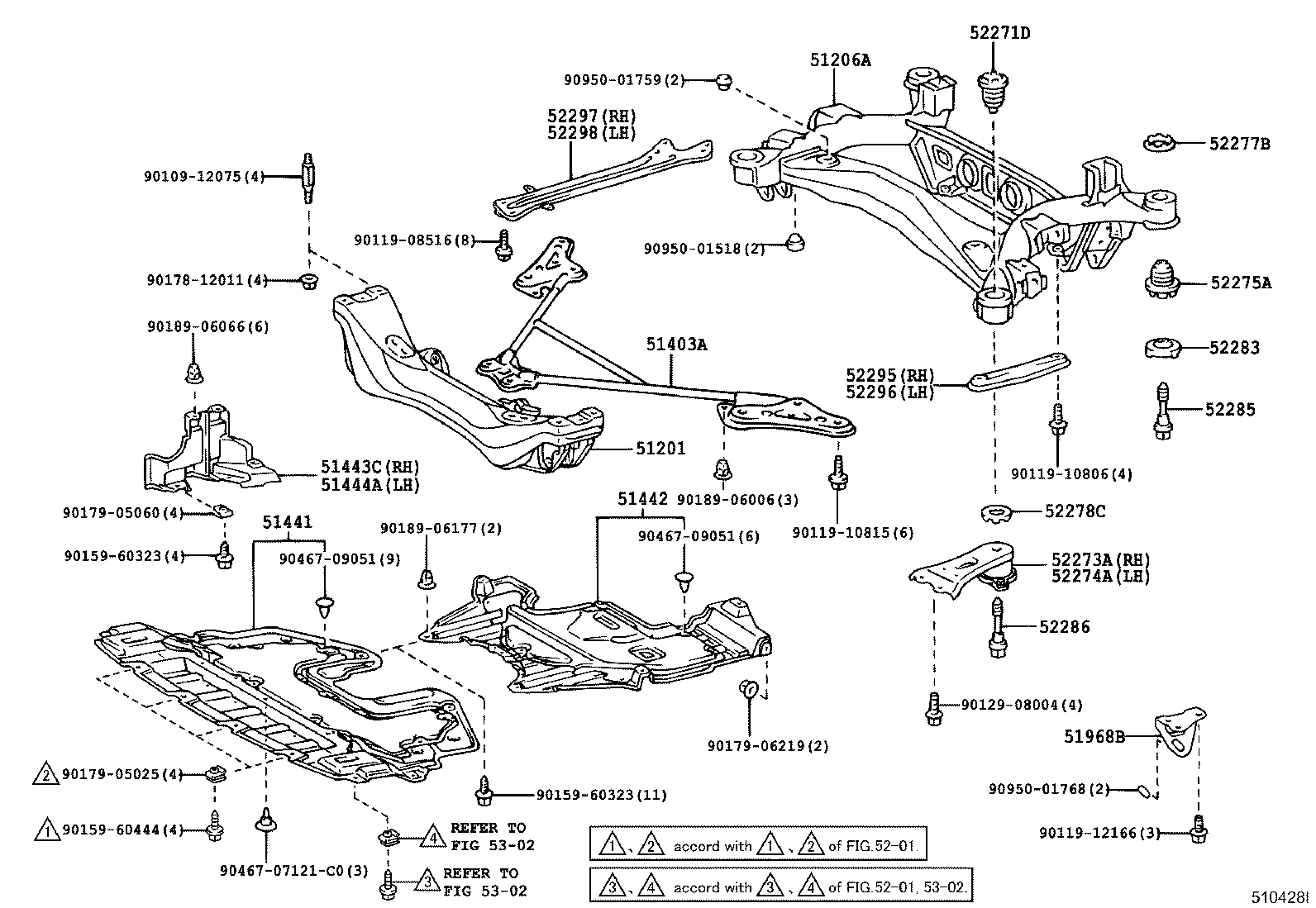 Suspension Crossmember & Under Cover