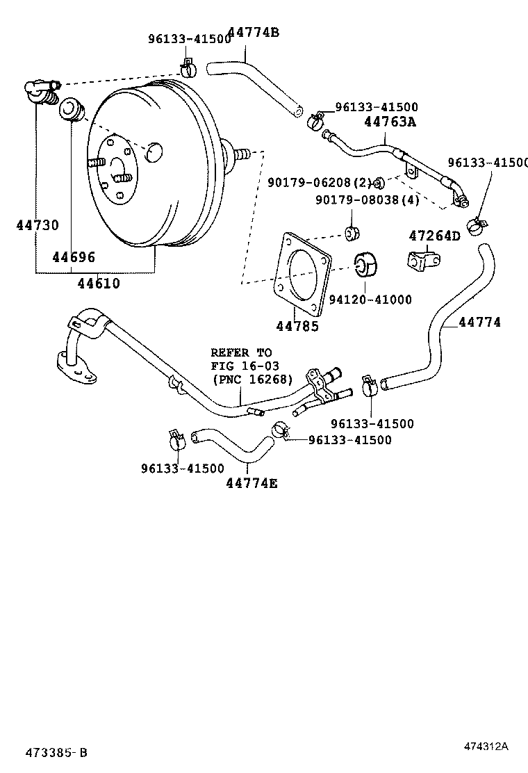 Brake Booster & Vacuum Tube