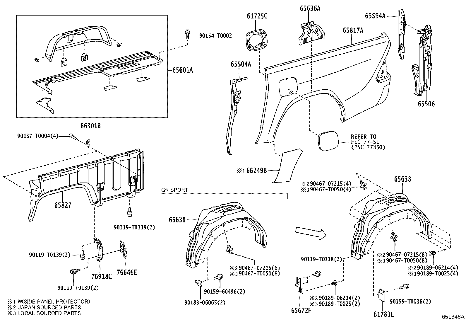 Rear Body Side Panel
