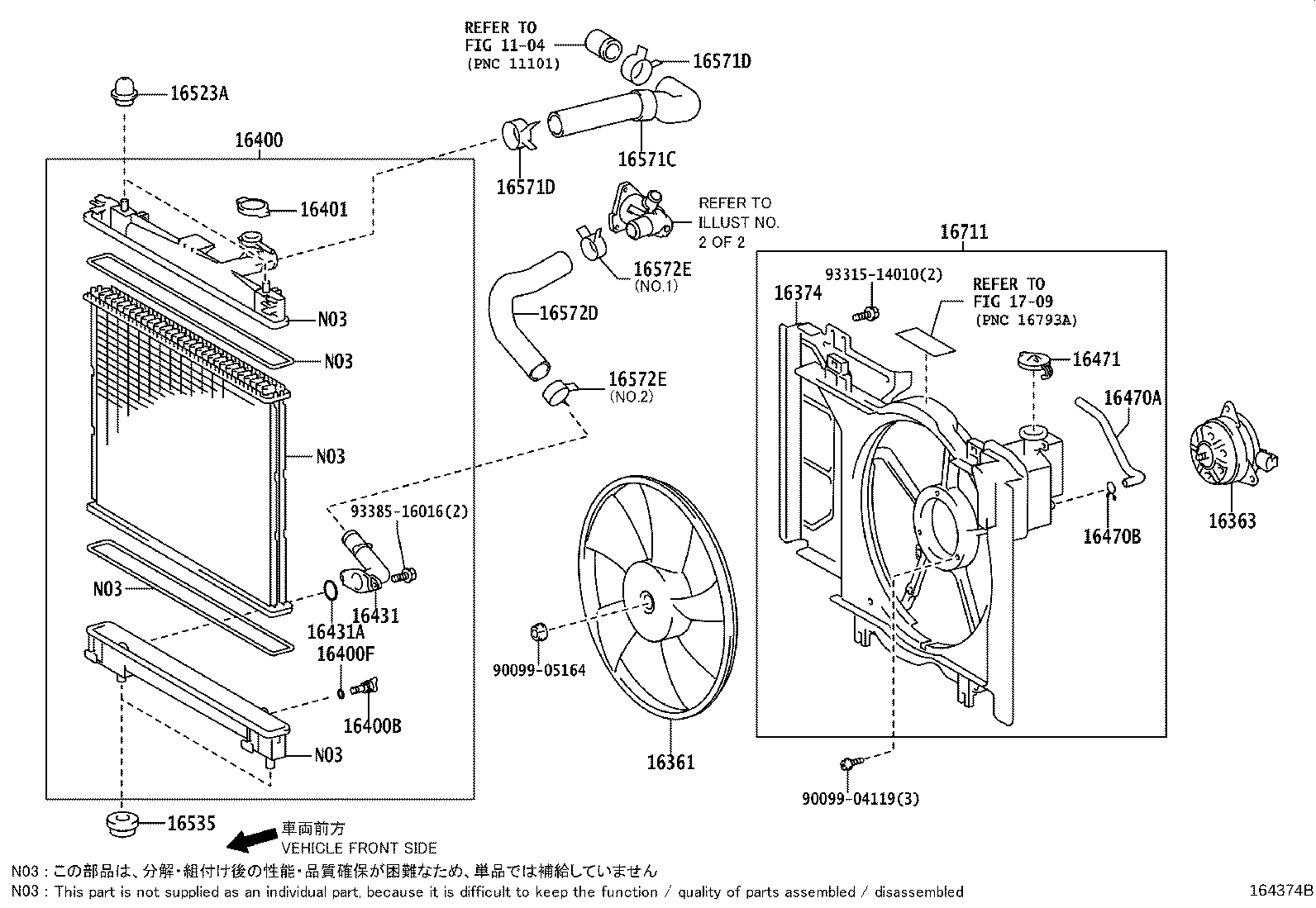 Radiator Water Outlet