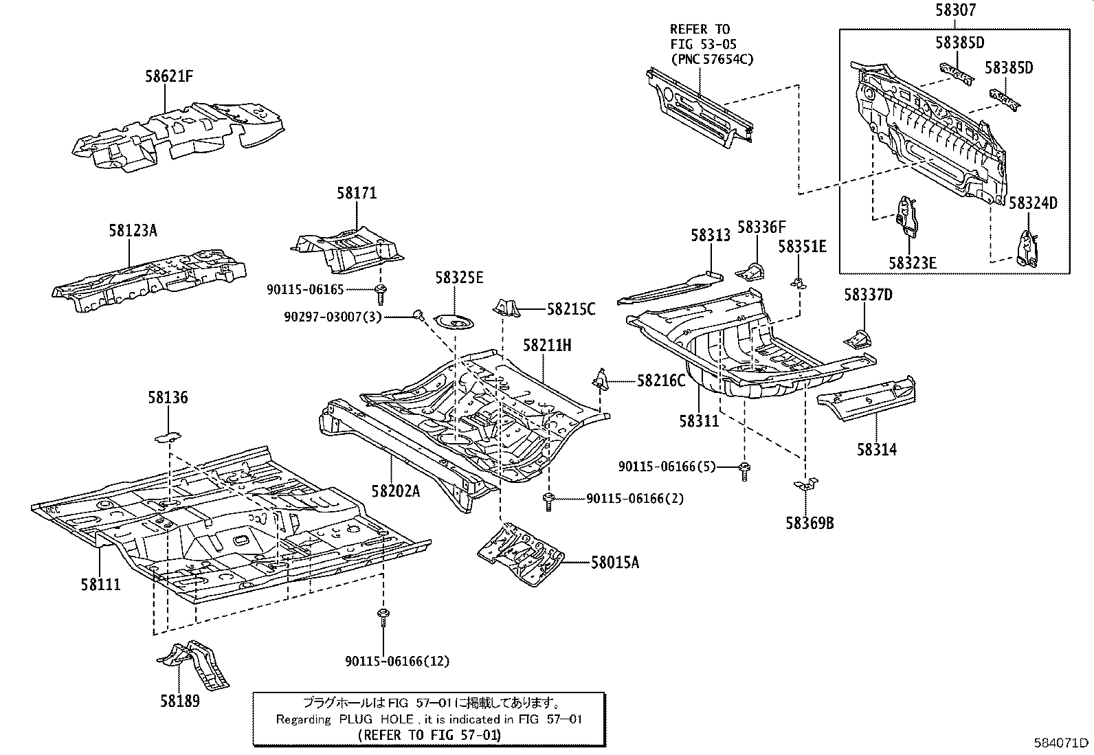 Floor Pan & Lower Back Panel