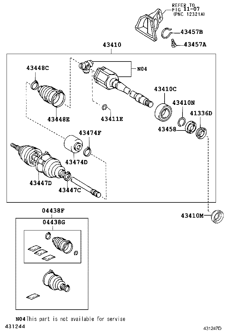 Front Drive Shaft
