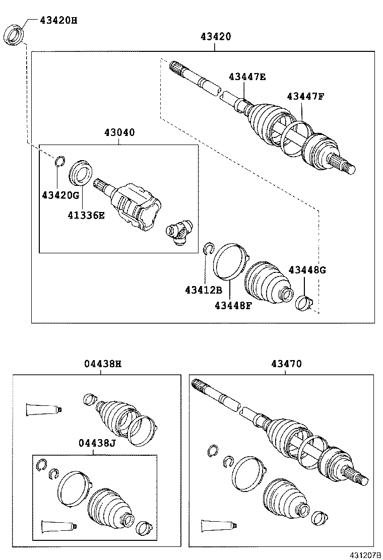 Front Drive Shaft