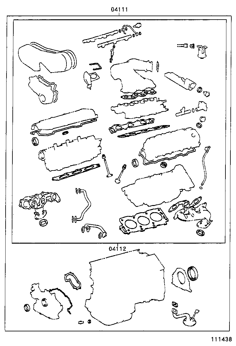 Engine Overhaul Gasket Kit