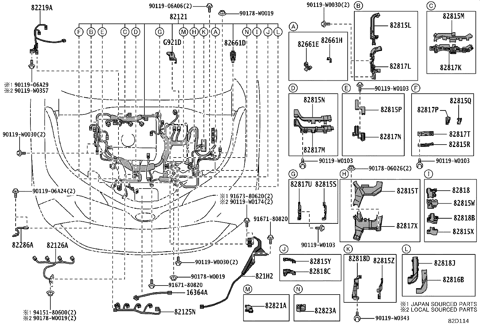Wiring & Clamp