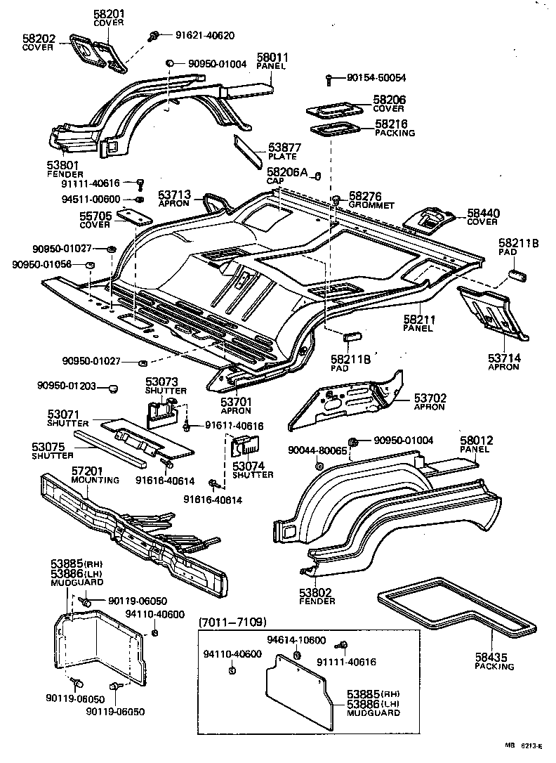 Front Floor Panel