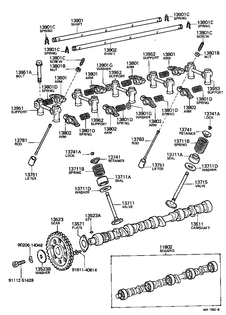 Camshaft & Valve