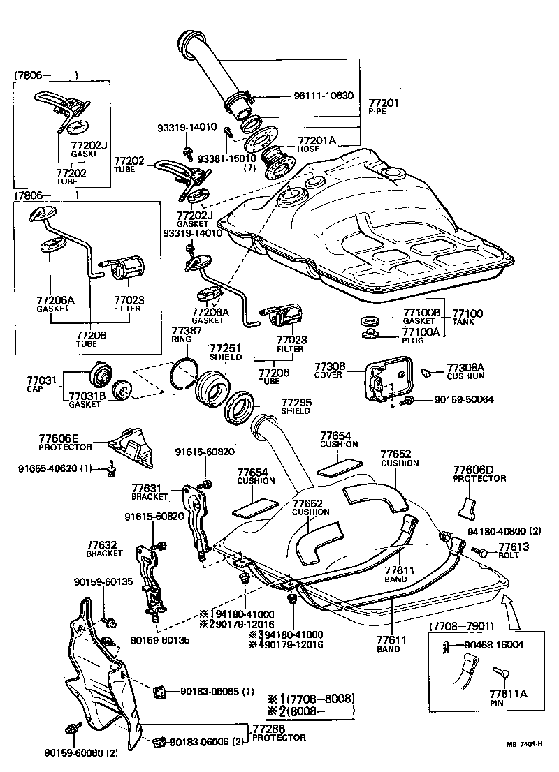 Fuel Tank & Tube