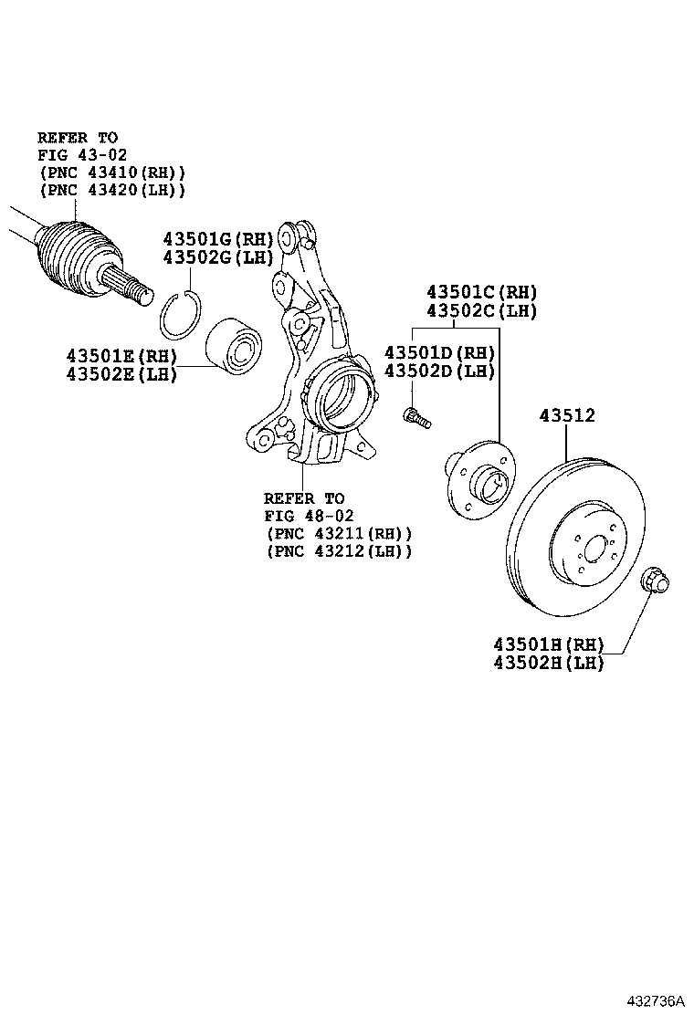 Front Axle Hub