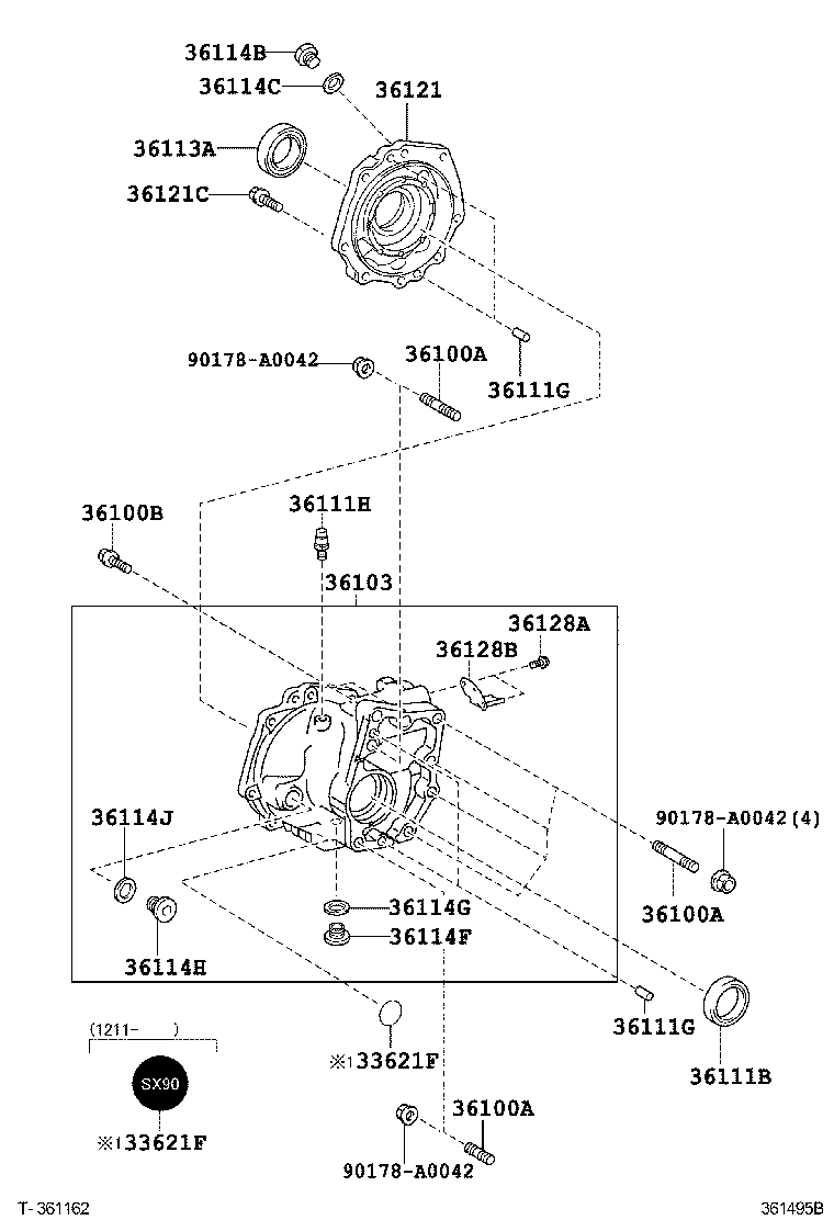 Transfer Case & Extension Housing