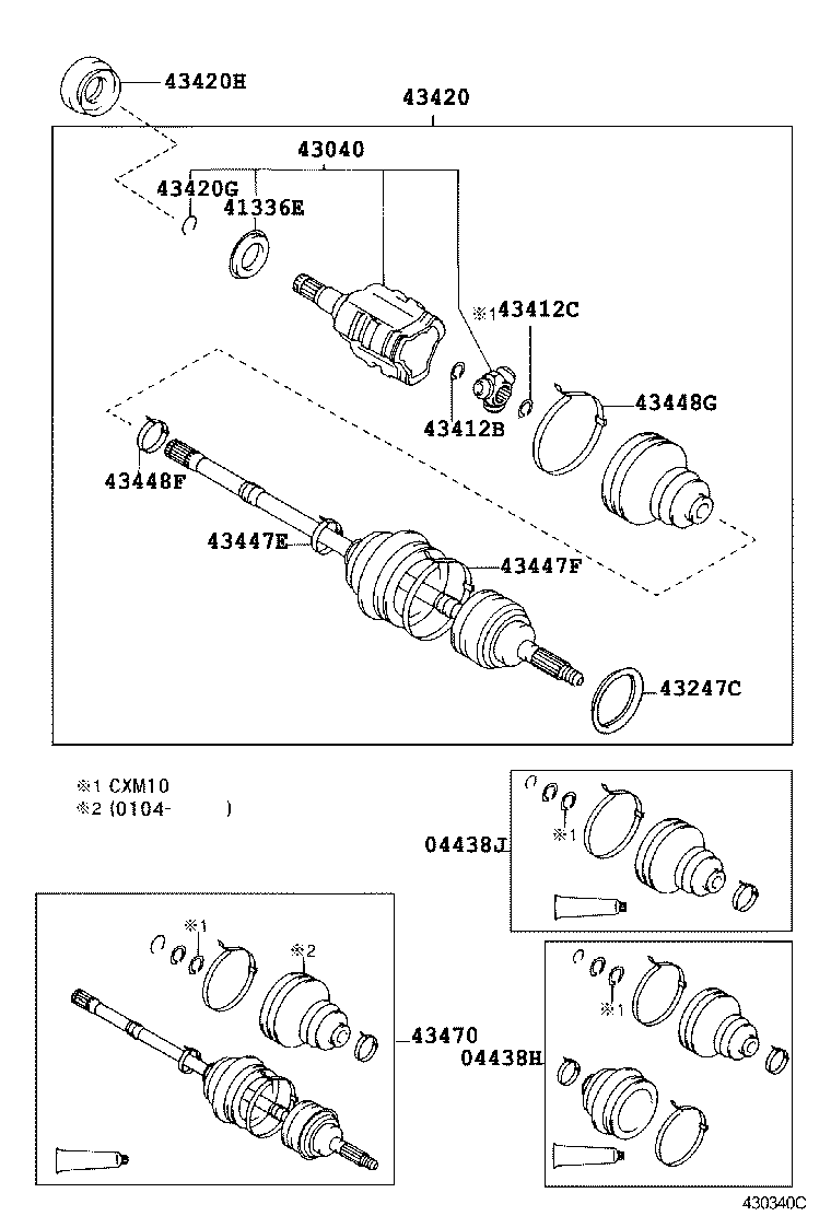 Front Drive Shaft
