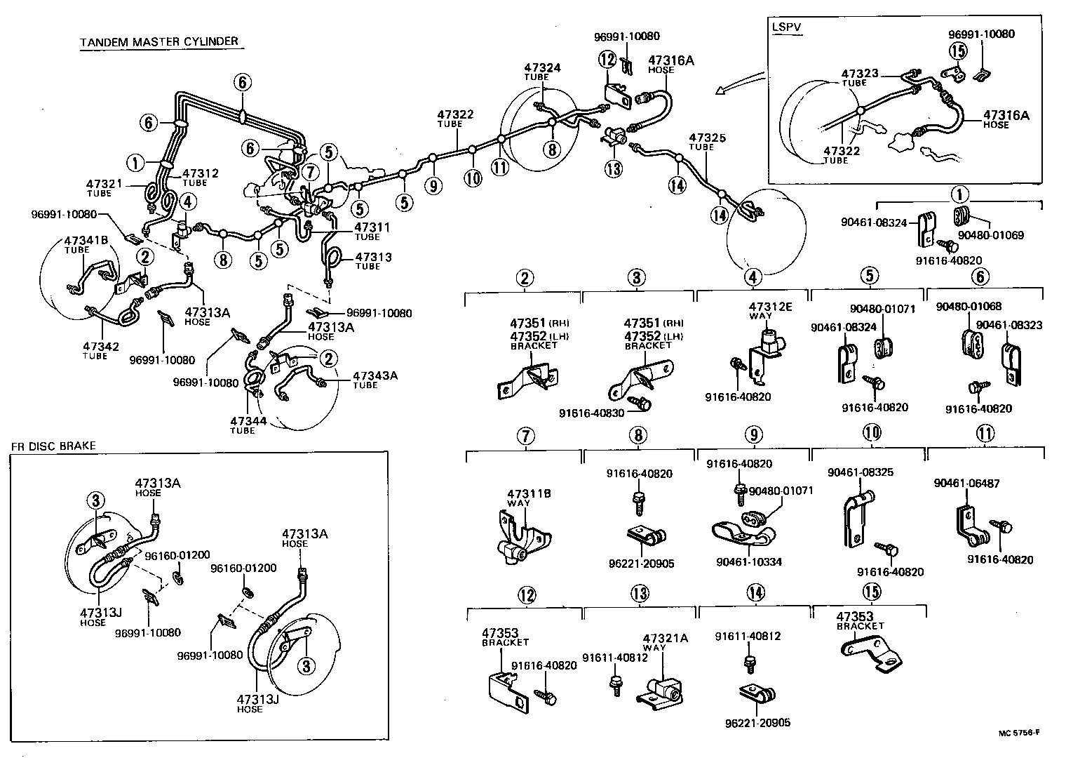 Brake Tube Clamp