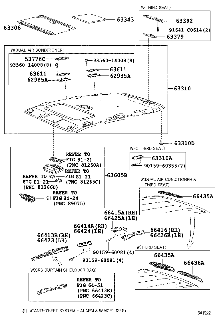 Headlining & Silencer Pad