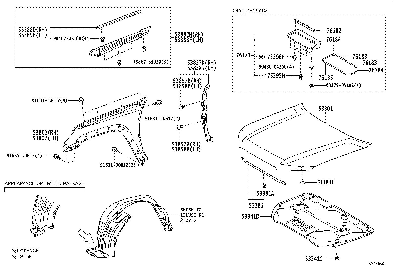 Hood & Front Fender