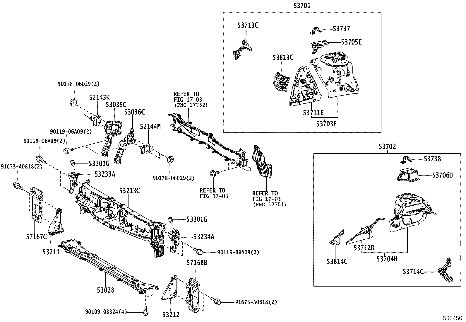 Front Fender Apron Dash Panel