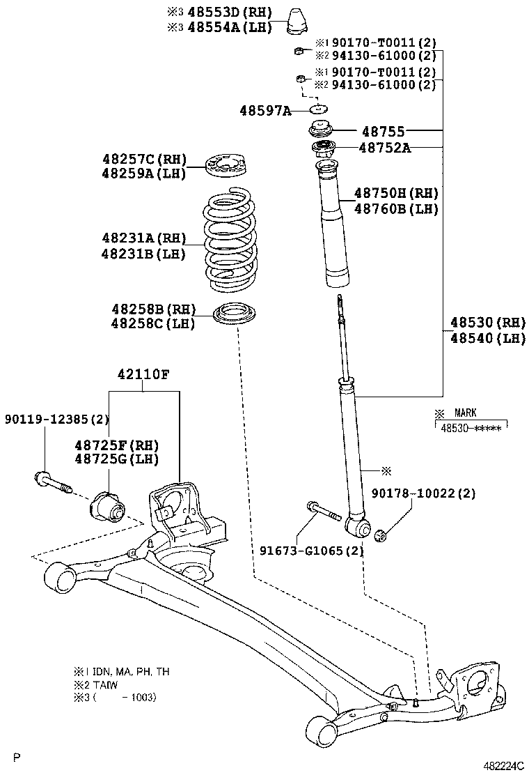 Rear Spring & Shock Absorber