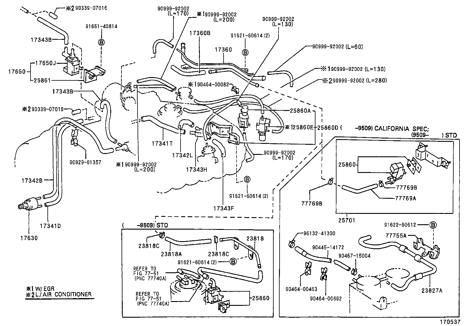 Tubería de vacío