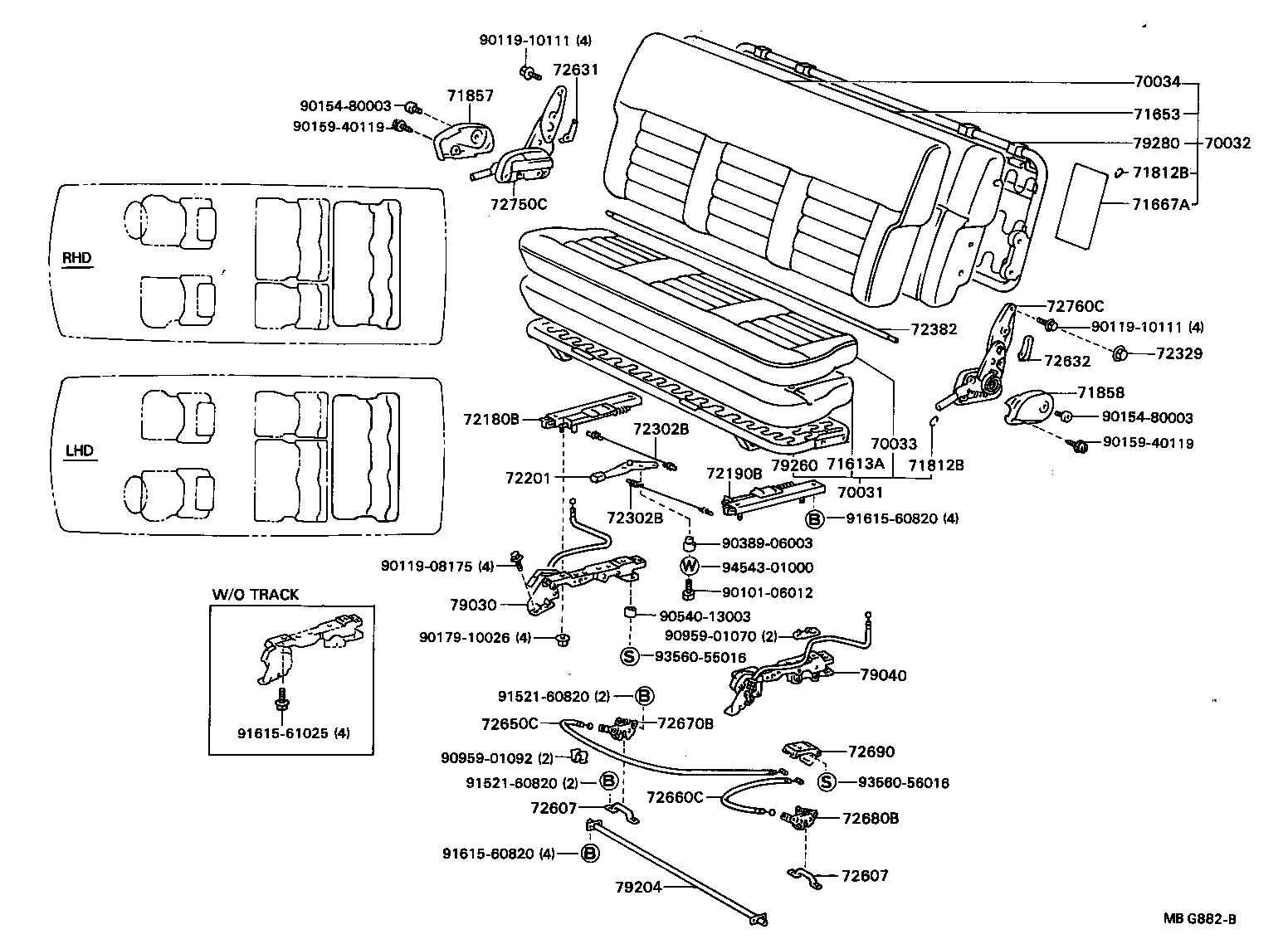 Seat & Seat Track