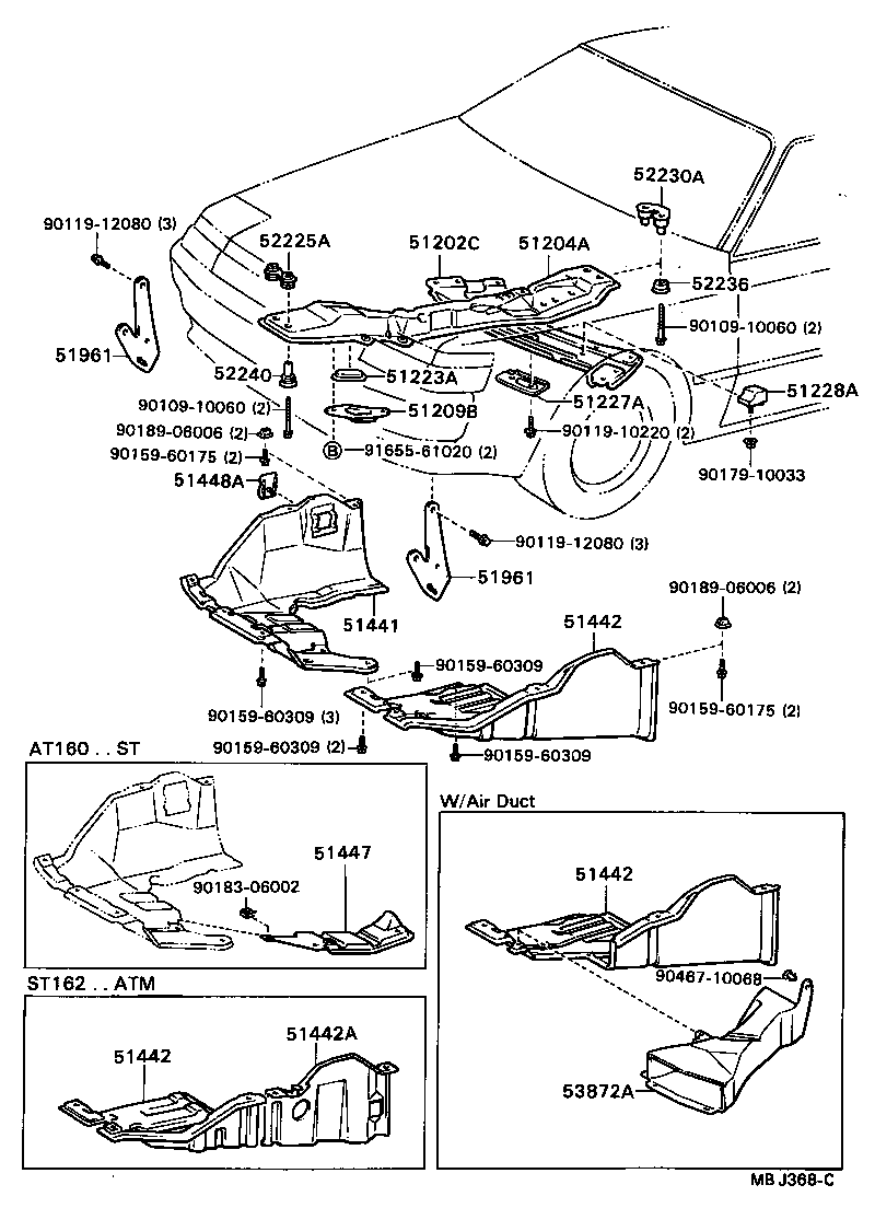 Suspension Crossmember & Under Cover